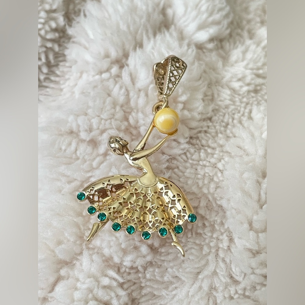 Amber Dancer Pendant
